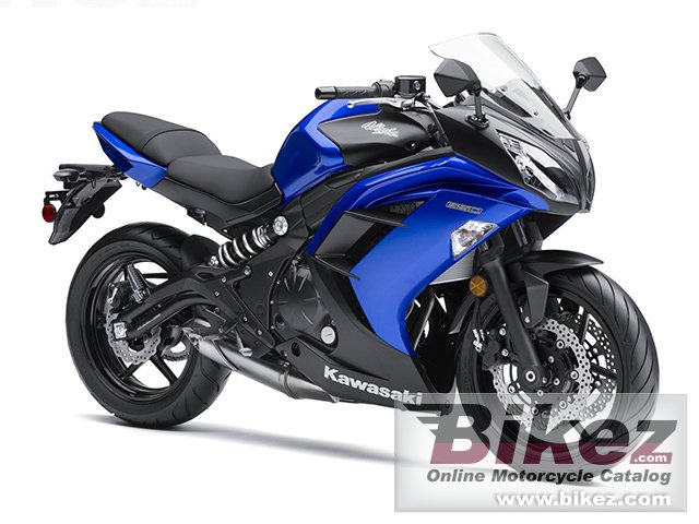 Big Kawasaki ninja 650 picture and wallpaper from Bikez.com